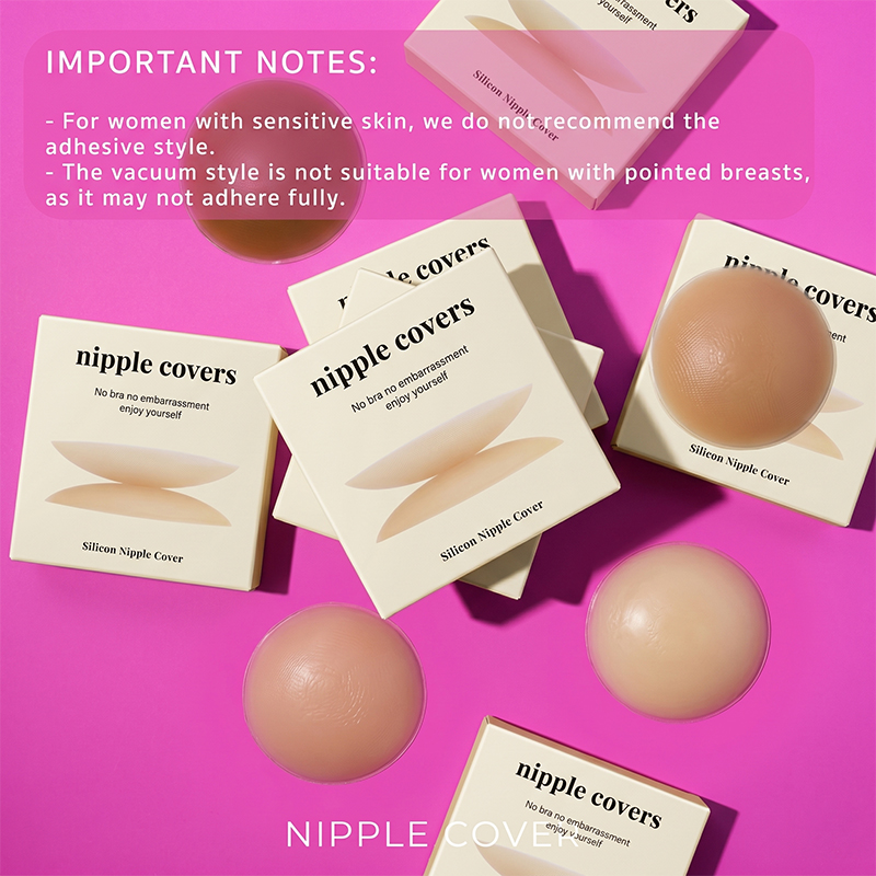 Strapless Bra Adhesive - Lot de 2 cache-tétons invisibles autocollants