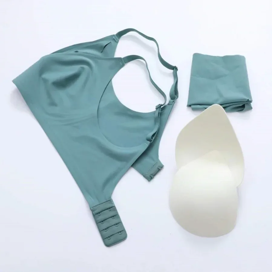 Sleep Bra Bralette - Sous-vêtements en latex, soutiens-gorge sans coutures