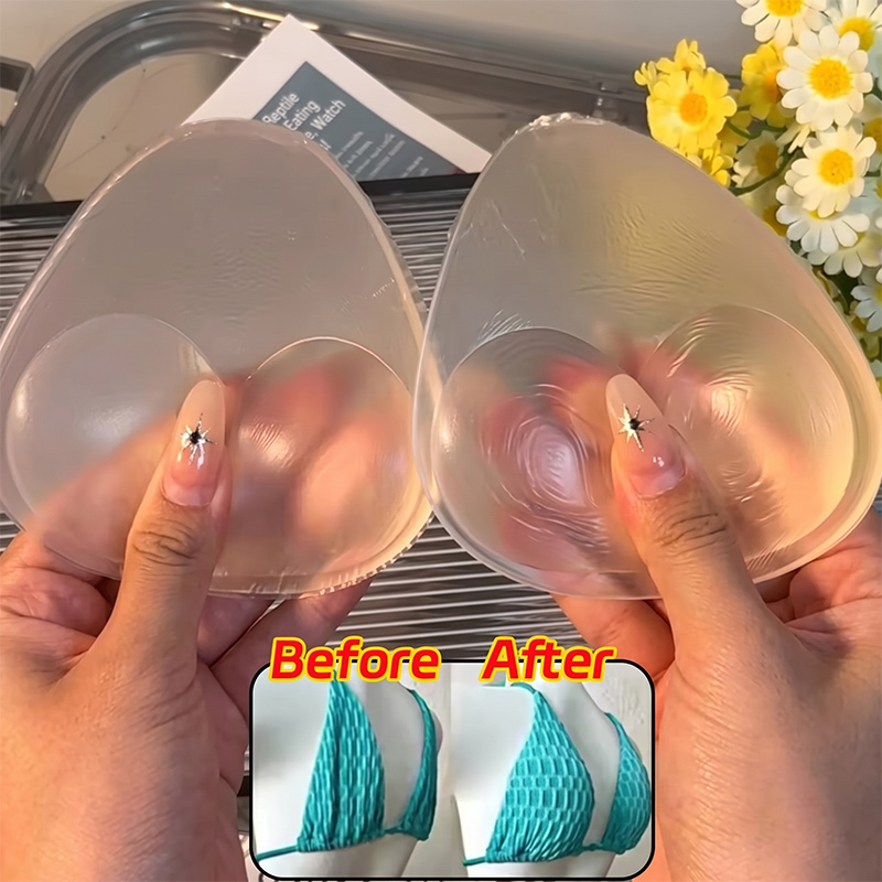 1 paire d'inserts de soutien-g - Push Up Bra Silicone avis et prix