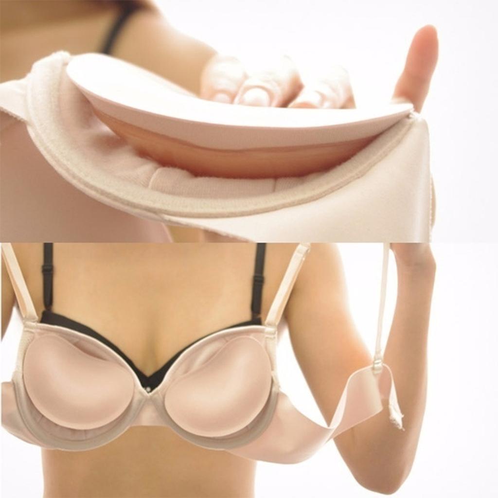 Coussinets de soutien-gorge en - Push Up Bra Silicone avis et prix